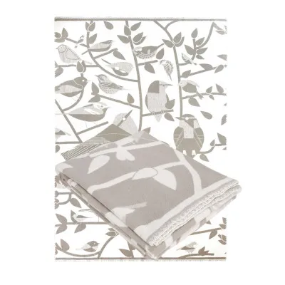 Ковдра з бавовни диз.BK3 сіра ТМ Ярослав